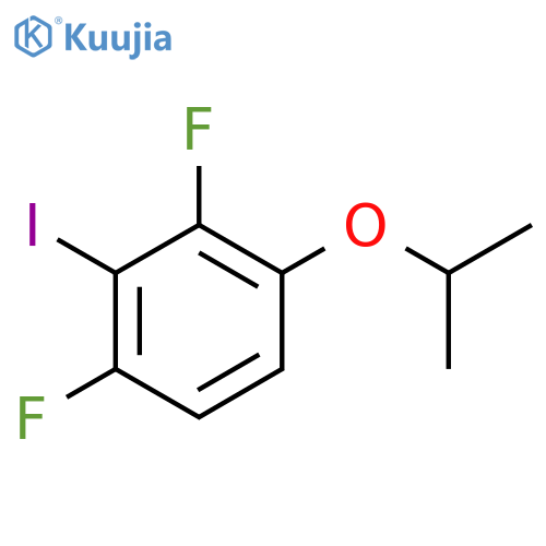 1,3-Difluoro-2-iodo-4-isopropoxybenzene structure