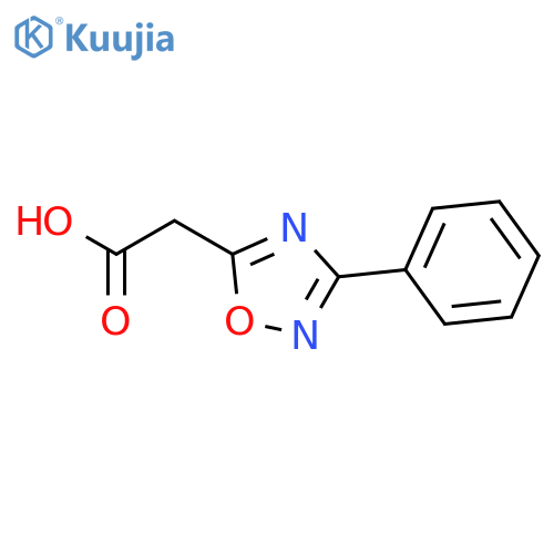 2-(3-Phenyl-1,2,4-oxadiazol-5-yl)acetic Acid structure