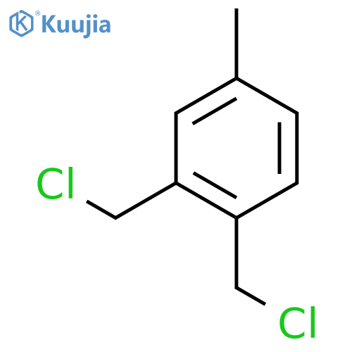 1,2-Bis(chloromethyl)-4-methylbenzene structure