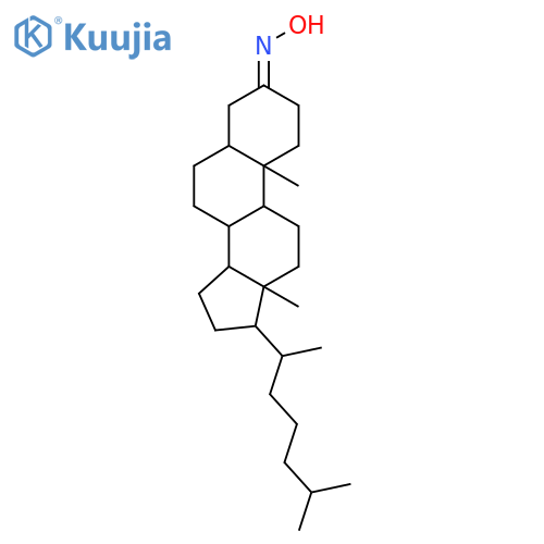 Cholestan-3-one, oxime,(5a)- structure