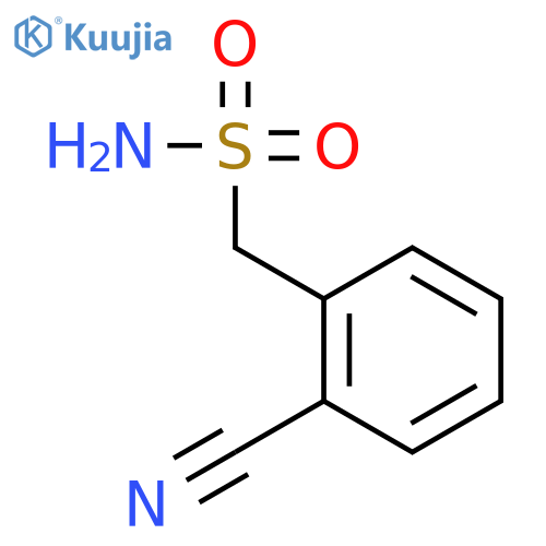 (2-cyanophenyl)methanesulfonamide structure