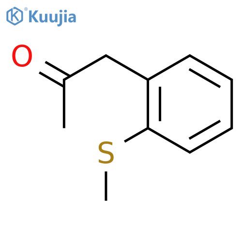 1-2-(methylsulfanyl)phenylpropan-2-one structure