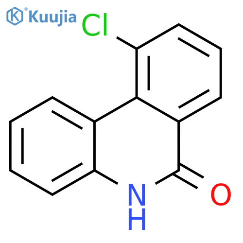 6(5H)-Phenanthridinone,10-chloro- structure