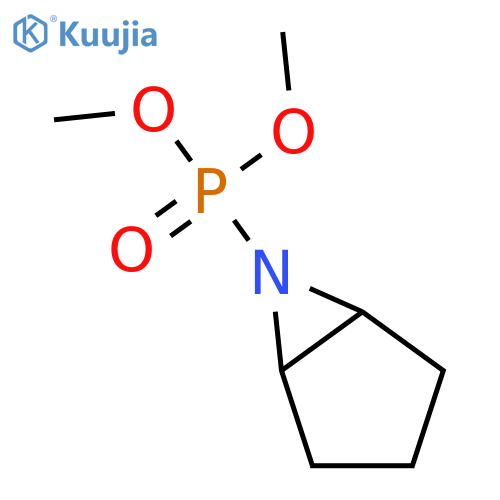 Phosphonicacid, 6-azabicyclo[3.1.0]hex-6-yl-, dimethyl ester (8CI) structure