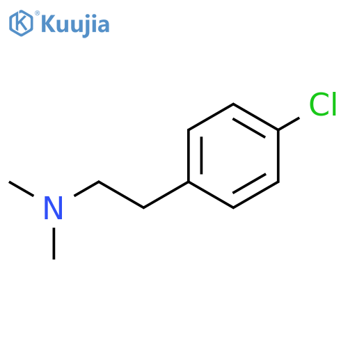 Benzeneethanamine, 4-chloro-N,N-dimethyl- structure