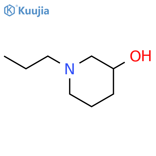 3-Hydroxy-1-propylpiperidine structure