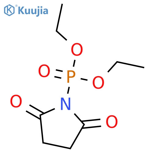 Phosphonic acid,(2,5-dioxo-1-pyrrolidinyl)-, diethyl ester (9CI) structure