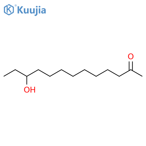 2-Tridecanone, 11-hydroxy- structure