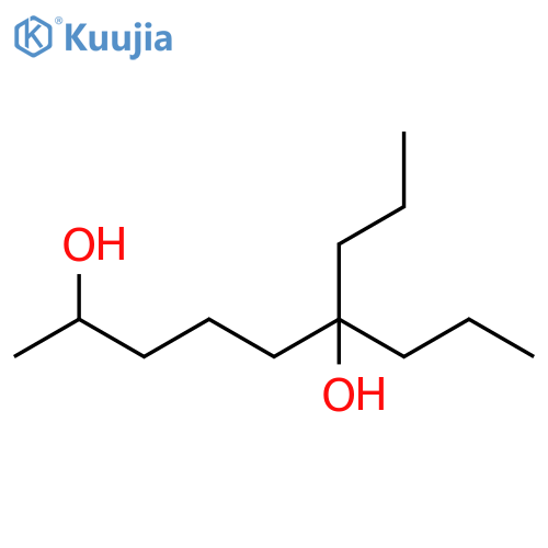 2,6-Nonanediol, 6-propyl- structure
