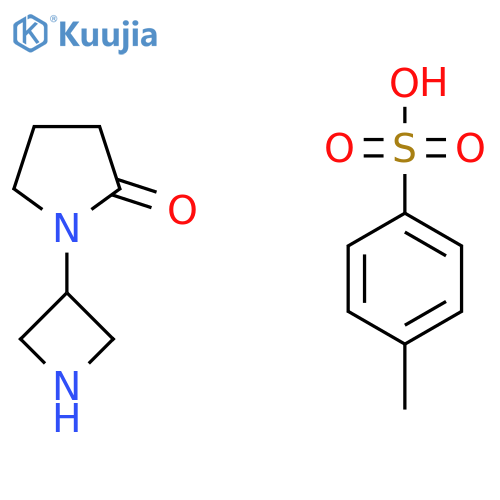 1-(Azetidin-3-yl)pyrrolidin-2-one tosylate structure