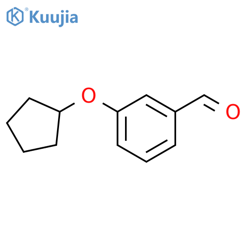 3-(Cyclopentyloxy)benzaldehyde structure
