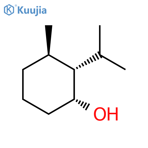 Cyclohexanol,3-methyl-2-(1-methylethyl)-, (1R,2S,3R)-rel-(-)- structure