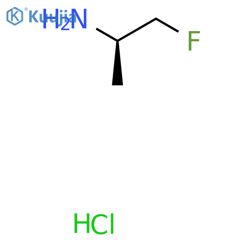 (R)-1-Fluoro-2-propylamine Hydrochloride structure