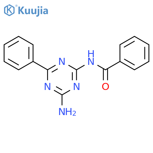 Benzamide, N-(4-amino-6-phenyl-1,3,5-triazin-2-yl)- structure
