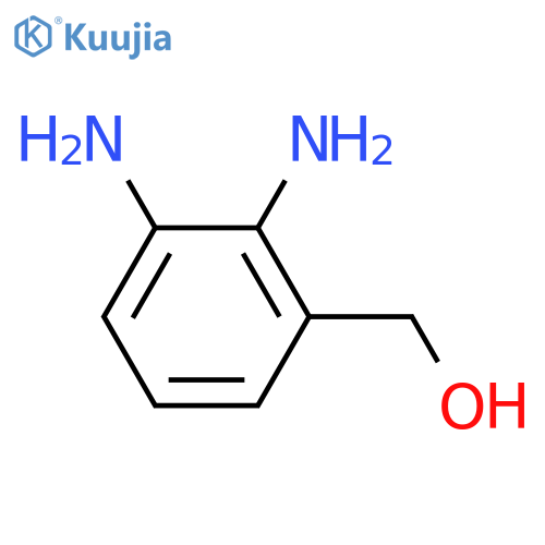 (2,3-Diaminophenyl)methanol structure