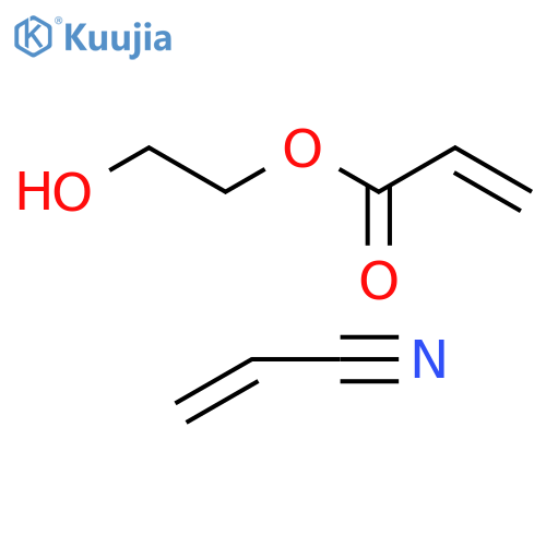 2-Propenoic acid, 2-hydroxyethyl ester, polymer with 2-propenenitrile structure