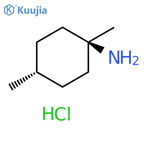 trans-1,4-Dimethyl-cyclohexylamine hydrochloride structure