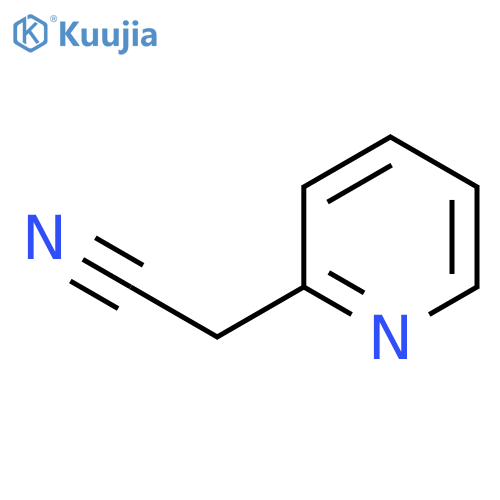 2-(pyridin-2-yl)acetonitrile structure