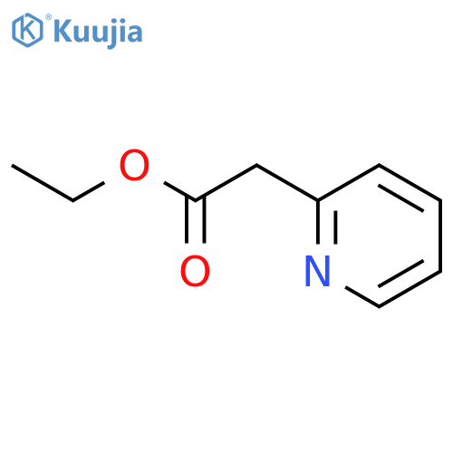 ethyl 2-(pyridin-2-yl)acetate structure