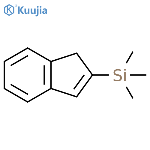 Silane, 1H-inden-2-yltrimethyl- structure
