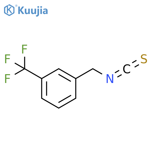 1-(isothiocyanatomethyl)-3-(trifluoromethyl)benzene structure