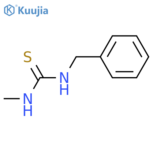 1-Benzyl-3-methyl-2-thiourea structure