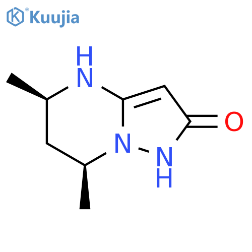 rac-(5R,7S)-5,7-dimethyl-1H,2H,4H,5H,6H,7H-pyrazolo1,5-apyrimidin-2-one structure