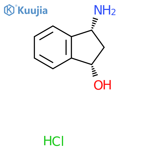 rac-(1R,3S)-3-amino-2,3-dihydro-1H-inden-1-ol hydrochloride, cis structure