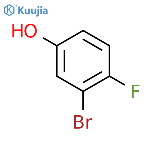 3-Bromo-4-fluorophenol structure