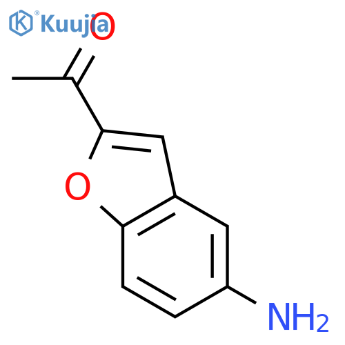 Ethanone, 1-(5-amino-2-benzofuranyl)- structure