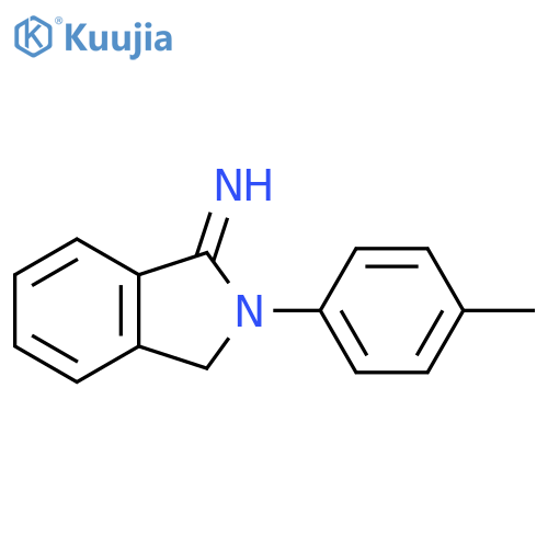 2-(4-methylphenyl)-2,3-dihydro-1H-isoindol-1-imine structure