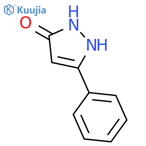 3H-Pyrazol-3-one, 1,2-dihydro-5-phenyl- structure