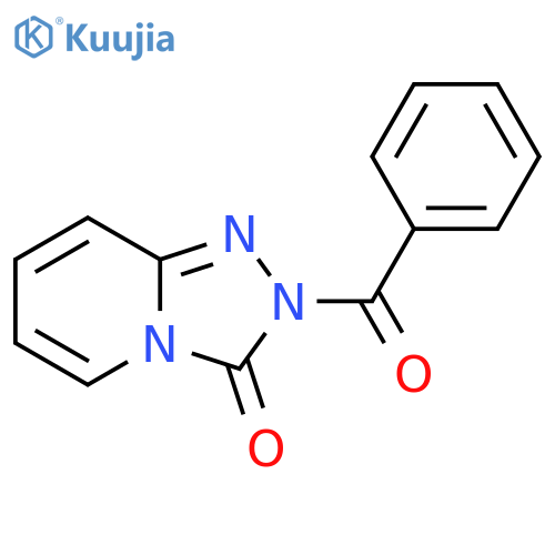 1,2,4-Triazolo[4,3-a]pyridin-3(2H)-one, 2-benzoyl- structure