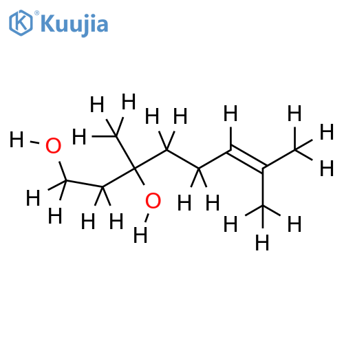 (+-)-3-hydroxy-citronellol structure