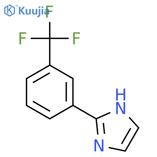2-3-(trifluoromethyl)phenyl-1H-imidazole structure
