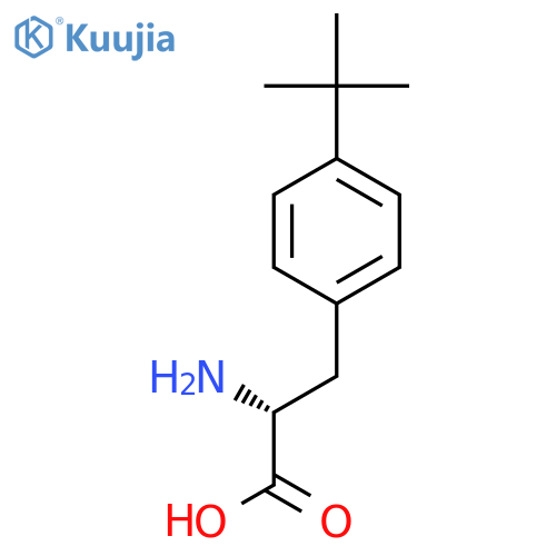D-4-tert-Butylphenylalanine structure