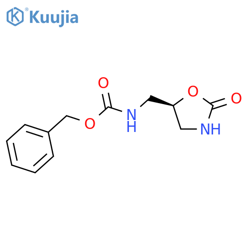 benzyl N-[[(5R)-2-oxooxazolidin-5-yl]methyl]carbamate structure