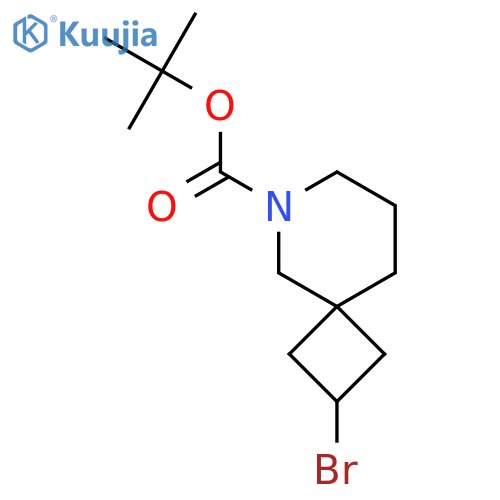 Tert-butyl 2-bromo-6-azaspiro[3.5]nonane-6-carboxylate structure