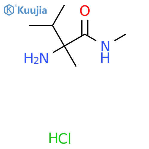 2-amino-N,2,3-trimethylbutanamide hydrochloride structure