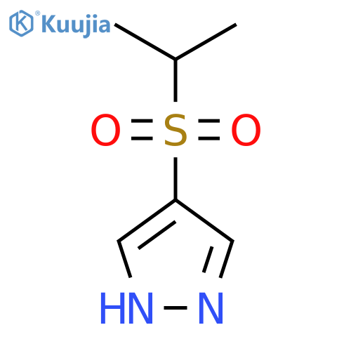4-(propane-2-sulfonyl)-1H-pyrazole structure