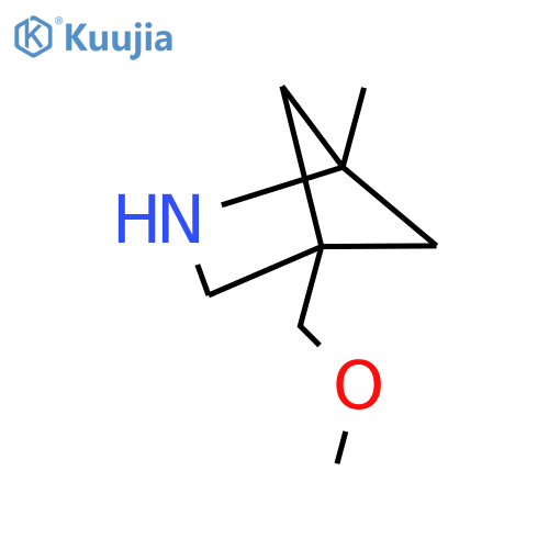 4-(Methoxymethyl)-1-methyl-2-azabicyclo[2.1.1]hexane structure