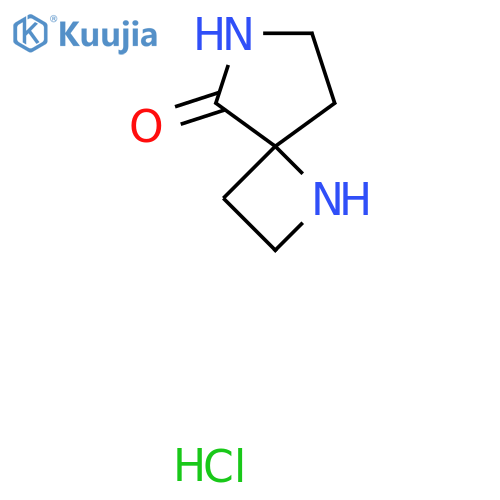 1,6-diazaspiro3.4octan-5-one hydrochloride structure