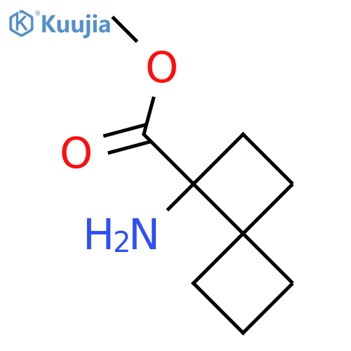 Methyl 1-aminospiro[3.3]heptane-1-carboxylate structure