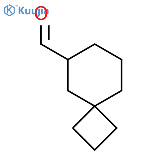Spiro[3.5]nonane-6-carbaldehyde structure