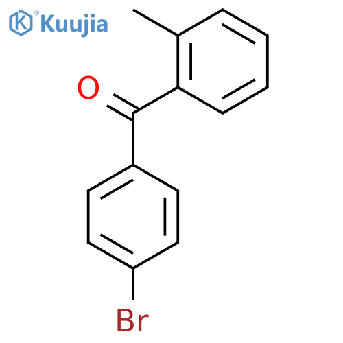 4-Bromo-2'-methylbenzophenone structure