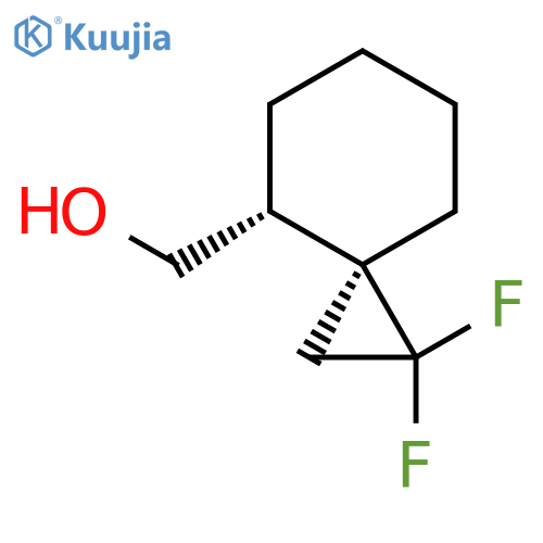 [(3S,8R)-2,2-Difluorospiro[2.5]octan-8-yl]methanol structure