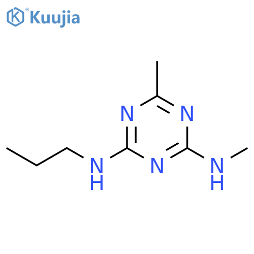 1,3,5-Triazine-2,4-diamine,N2,6-dimethyl-N4-propyl- structure