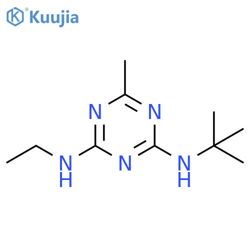 1,3,5-Triazine-2,4-diamine,N2-(1,1-dimethylethyl)-N4-ethyl-6-methyl- structure