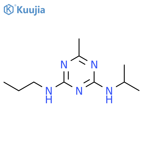 1,3,5-Triazine-2,4-diamine,6-methyl-N2-(1-methylethyl)-N4-propyl- structure