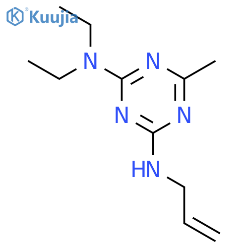 1,3,5-Triazine-2,4-diamine,N2,N2-diethyl-6-methyl-N4-2-propen-1-yl- structure